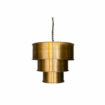 Stropna Svetilka DKD Home Decor Zlat Železo (42 x 42 x 41 cm)