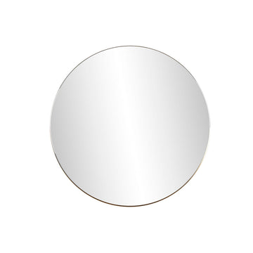 Stensko ogledalo Home ESPRIT Zlat Železo Ogledalo 121 x 5 x 121 cm