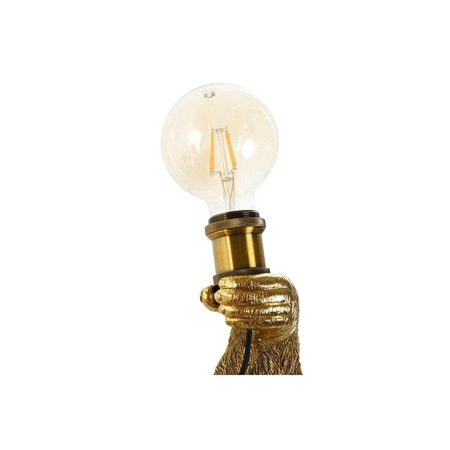 Stenska luč Home ESPRIT Zlat Resin 50 W Sodobna 220 V 51 x 20 x 41 cm
