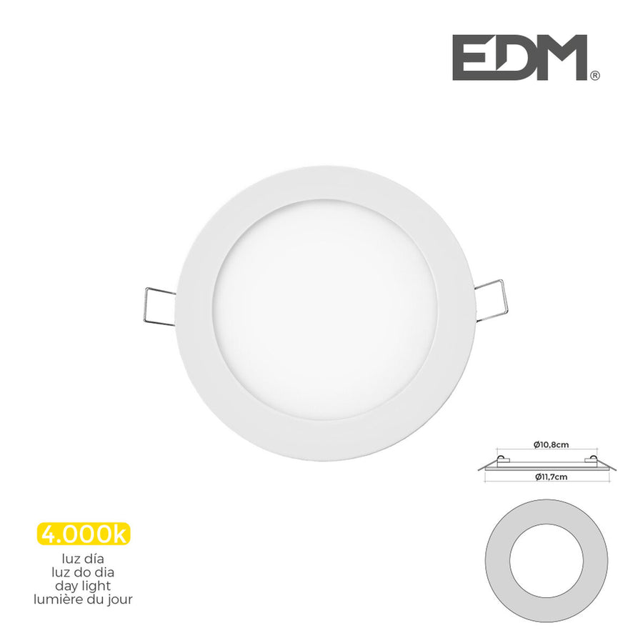 Downlight LED EDM 31602 A G 6 W 320 Lm (4000 K)