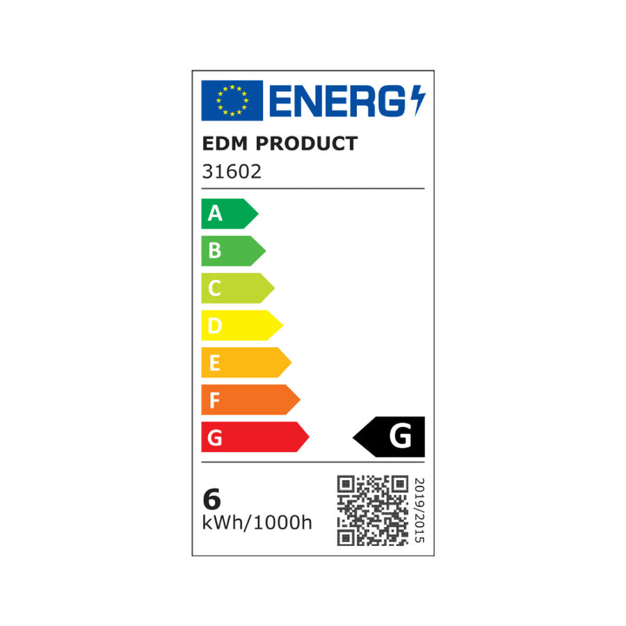 Downlight LED EDM 31602 A G 6 W 320 Lm (4000 K)