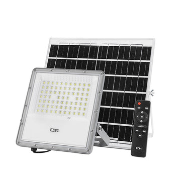 Projektor za žaromete EDM Daljinski upravljalnik Fotonapetostna sončna plošča 200 W 1500 Lm 35 x 35 cm 23,8 x 23,3 x 4,3 cm (650