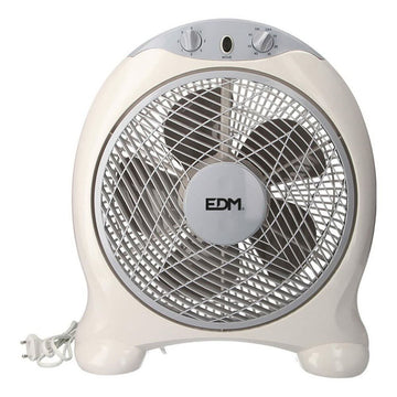 Namizni ventilator EDM Bela Siva 45 W 38,5 x 13 x 46 cm