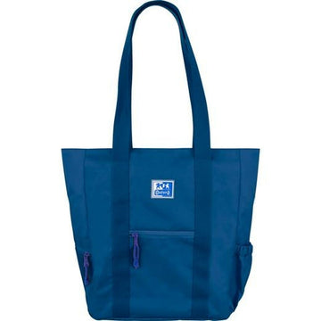 Ročna torbica Oxford B-Trendy Mornarsko modra