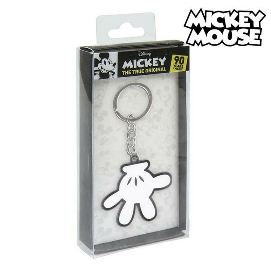 Obesek za Ključe Mickey Mouse 75124 Bela