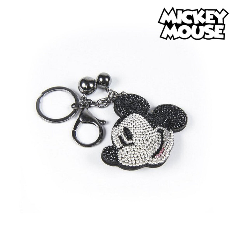 Obesek za Ključe 3D Mickey Mouse 77172 Črna