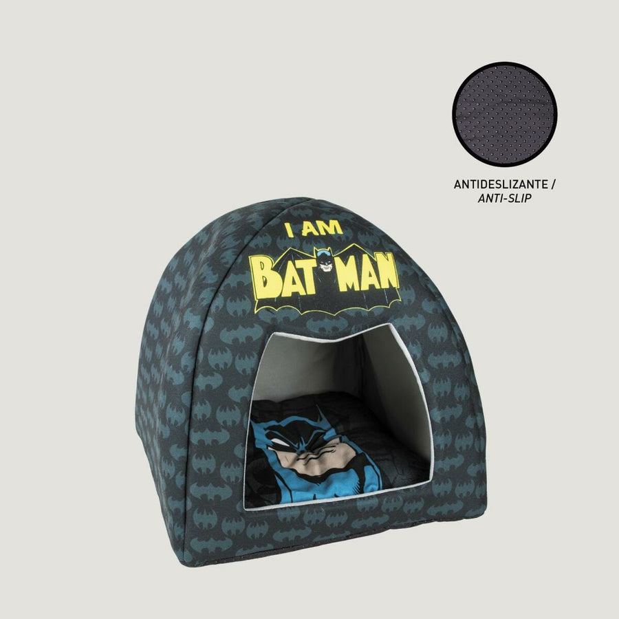 Postelja za pse Batman Črna