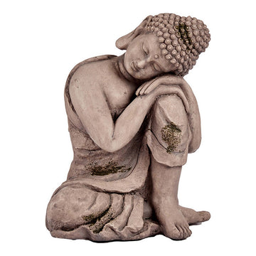 Okrasna vrtna figura Buda Siva Poliresin (28,5 x 43,5 x 37 cm)