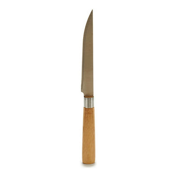 Kuhinjski nož Rjava Srebrna Bambus Nerjaveče jeklo 2 x 24 x 2 cm