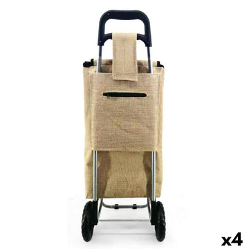 Nakupovalni voziček Confortime Juta 96 x 35 x 28 cm (4 kosov)