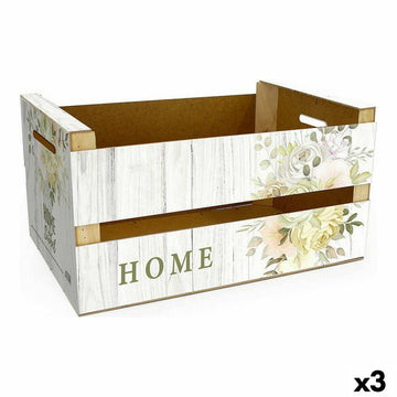 Škatla za Shranjevanje s Pokrovom Confortime Home (3 kosov) (44 x 24,5 x 23 cm)
