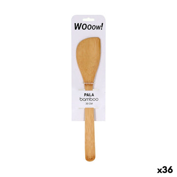 Kuhinjska lopatica Wooow Ukrivljen Bambus 30 x 6,2 x 0,8 cm (36 Kosov)