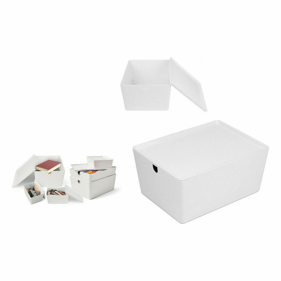 Organizacijska zložljiva škatla Confortime S pokrovom (Prenovljeni izdelki A)