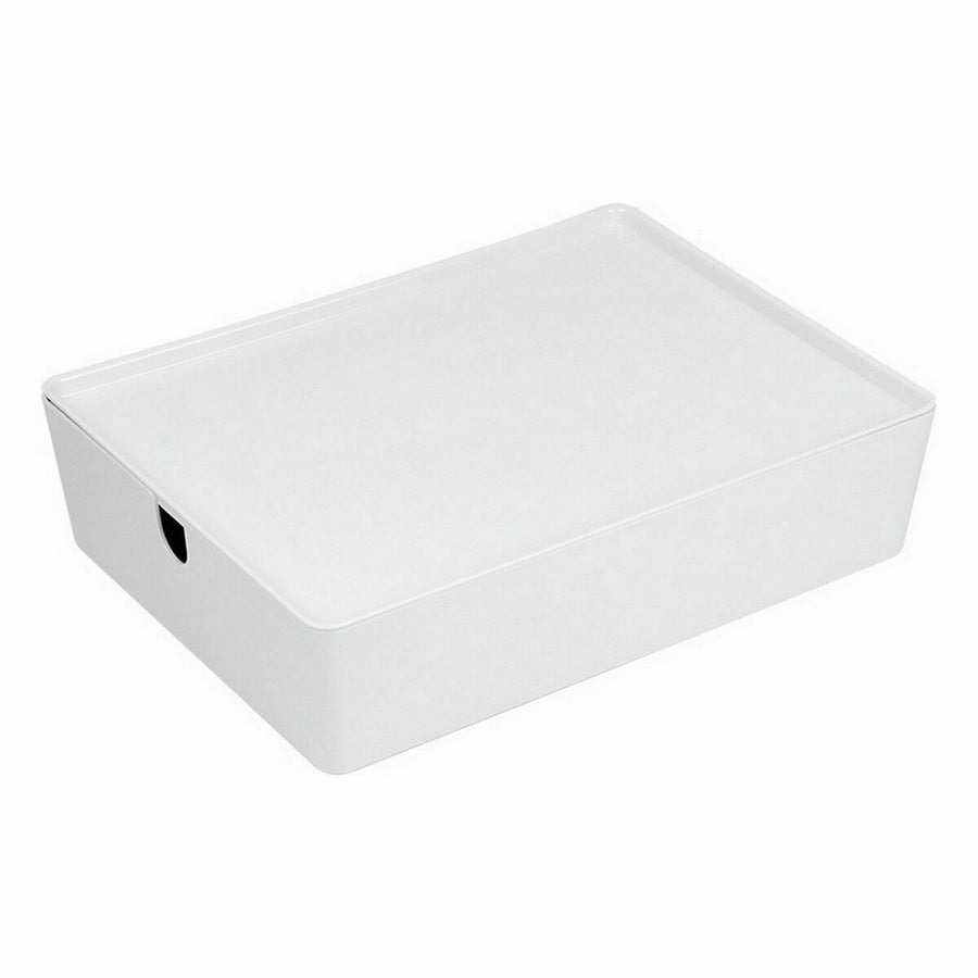 Organizacijska zložljiva škatla Confortime S pokrovom 35 x 26 x 8,5 cm (8 kosov)