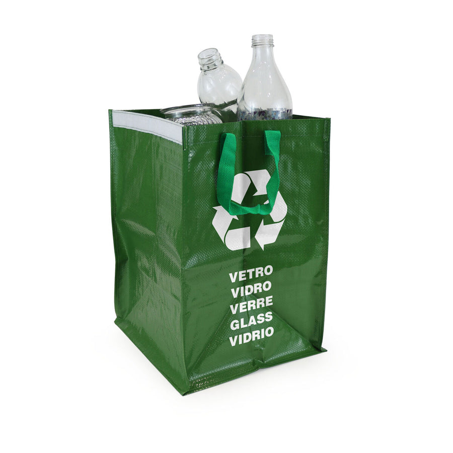 Vrečka za recikliranje Confortime Zelena 31,5 x 44 x 32 cm Rafia