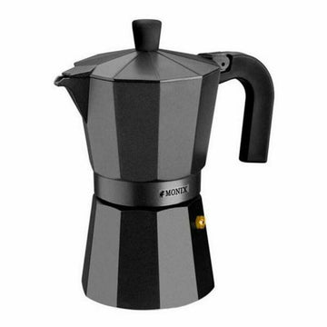 Italijanski Kuhalnik za Kavo Monix Braisogona_M640012 Aluminij Črna 1,5 L