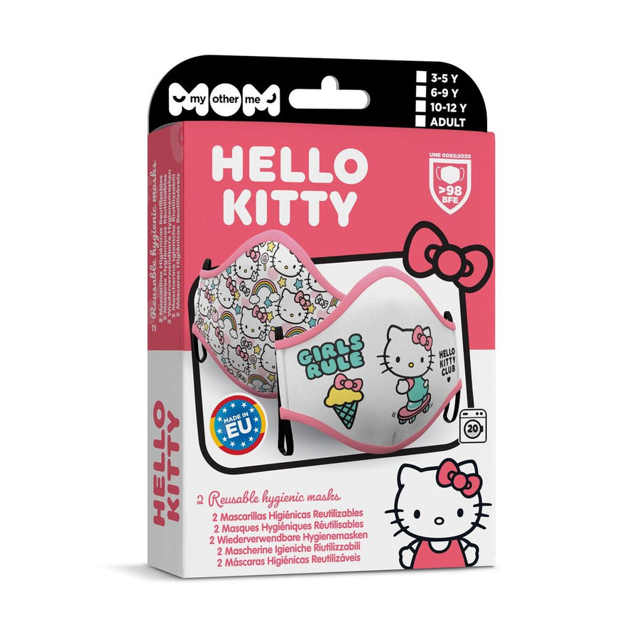 Higienska maska za obraz My Other Me Hello Kitty 2 kosov
