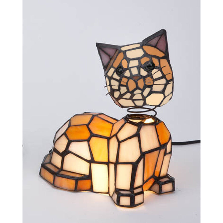 Svetilka namizna Viro Iluminación Rjava 60 W 13 x 22 x 20 cm Mačka