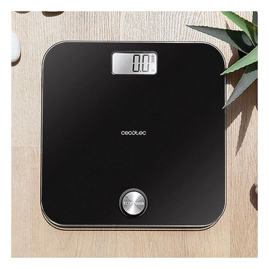 Digitalne kopalniške tehtnice Cecotec EcoPower 10000 Healthy Black LCD 180 kg Črna 180 kg