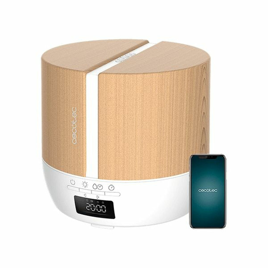 Vlažilnik PureAroma 550 Connected White Woody Cecotec PureAroma 550 Connected White Woody