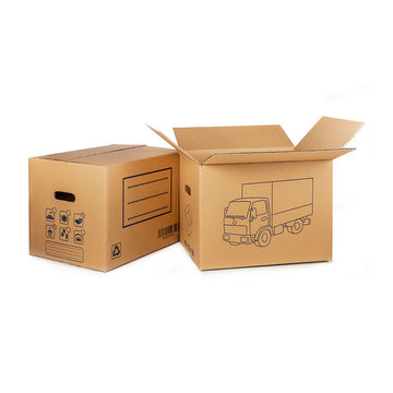 Kartonska škatla za selitev Fun&Go 50 x 35 x 35 cm