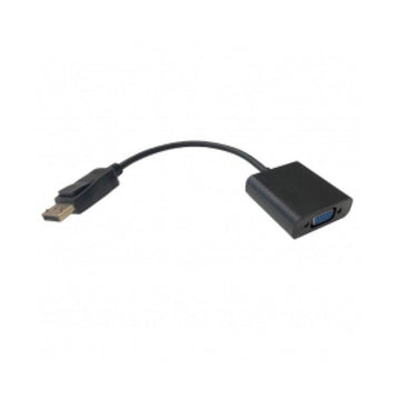 Adapter DisplayPort v VGA 3GO ADPVGA Črna (1 kosov)