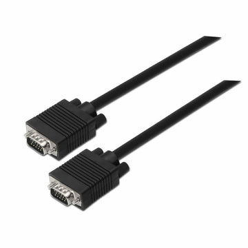 Podatkovni kabel za polnjenje z USB Aisens A113-0068 Črna 1,8 m