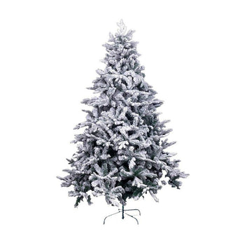 Vianočný stromček Bela Zelena PVC Kovina Polietilen Snežno 210 cm