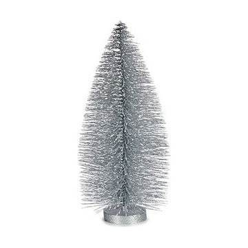 Vianočný stromček 13 x 32 x 13 cm Srebrna