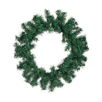 Vianočná koruna Zelena Plastika 40 x 6 x 40 cm