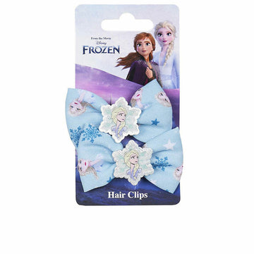 Sponke za lase Inca Clips Lazo Disney 2 kosov Modra Pentlja (2 kosov)