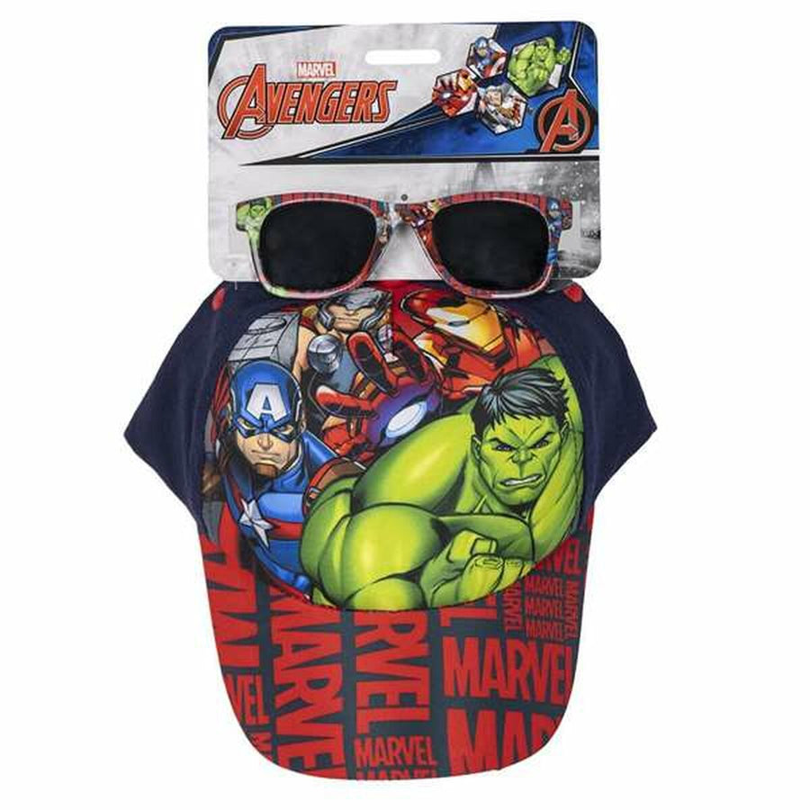 Komplet kapa in sončna očala The Avengers 2 Kosi Otroška