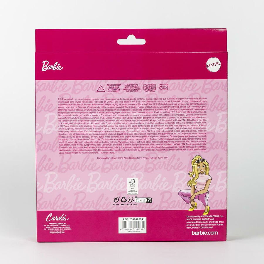 Set za ličenje Barbie Svetlo roza Multikompozicija 4 Kosi