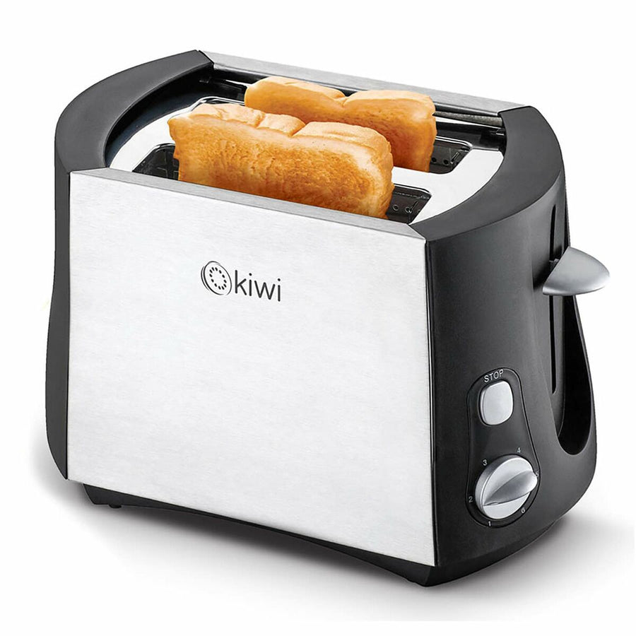 Toaster Kiwi KT-6512 Črna Siva 800 W