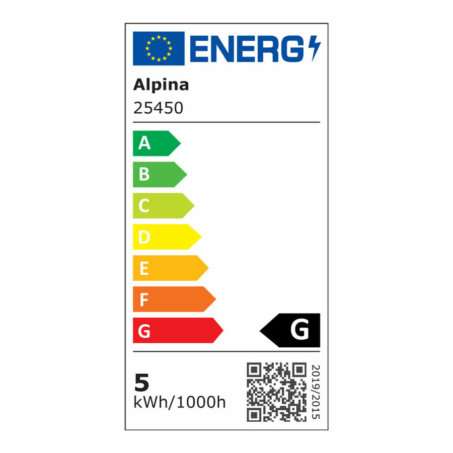 Pametna Žarnica Alpina RGB Wi-Fi 5 W 4,9 W E27 1800-6500 K 360 Lm
