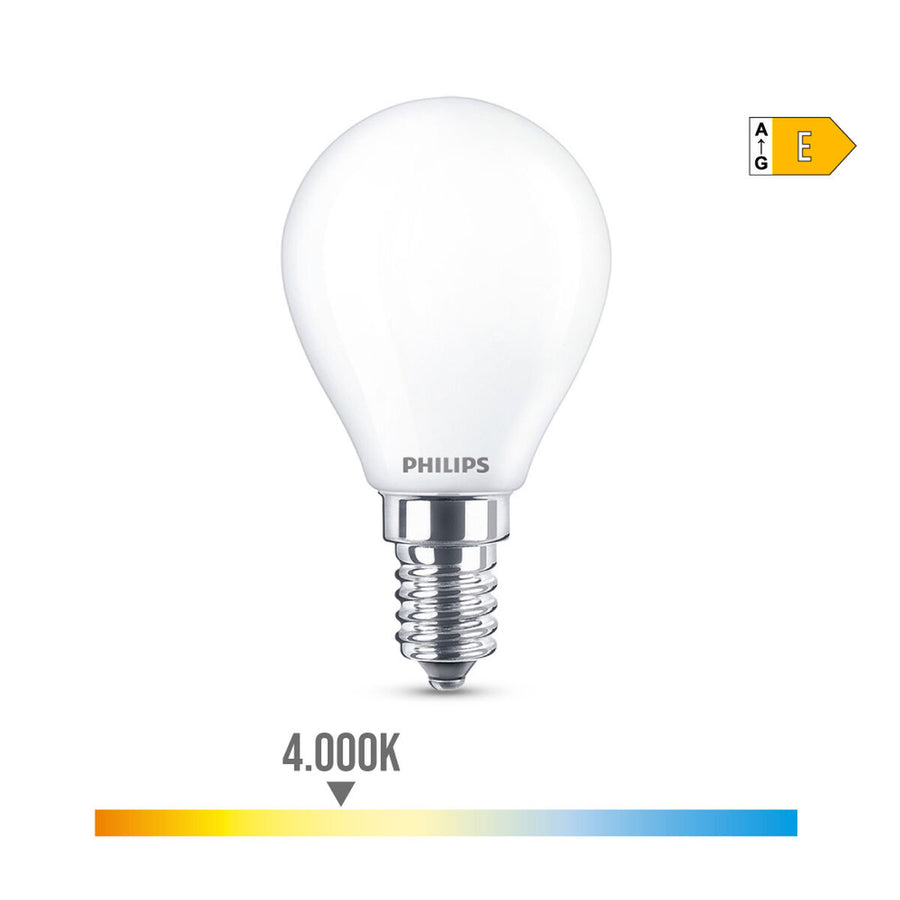 LED svetilka Philips E 6.5 W 6,5 W 60 W E14 806 lm Ø 4,5 x 8 cm (4000 K)