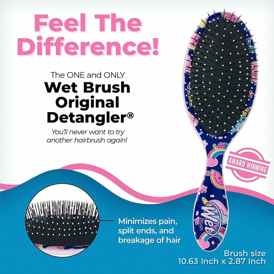 Glavnik za razčesavanje las The Wet Brush I0110949 Kavčuk Plastika (Prenovljeni izdelki A)