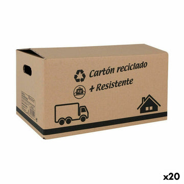 Škatla za Shranjevanje s Pokrovom Confortime Karton 40 X 25 X 20 cm (20 kosov)