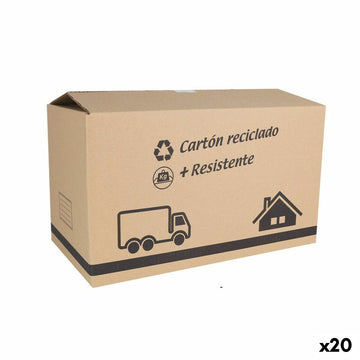 Kartonska škatla za selitev Confortime 65 x 40 x 40 cm Rjava (20 kosov)