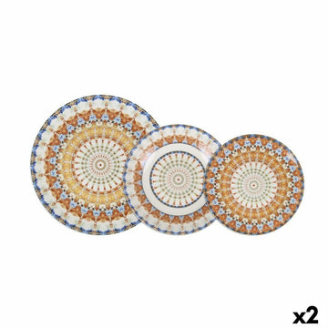 Set Posode Santa Clara Corintia 18 Kosi Porcelan (2 kosov)