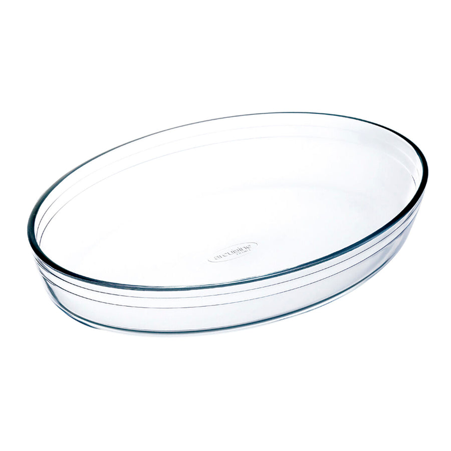 Pekač Ô Cuisine Ocuisine Vidrio Prozorno Steklo Ovalne 35 x 25 x 7 cm (6 kosov)