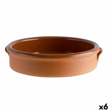 Ponev za omako Keramika Rjava (25 cm) (6 kosov)