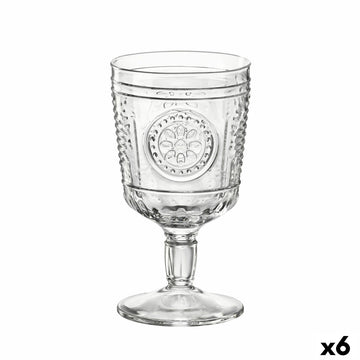 Vinski kozarec Bormioli Rocco Romantic Prozorno Steklo 320 ml 6 Kosi