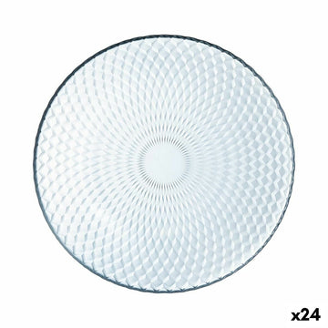Desertna jed Luminarc Pampille Clear Prozorno Steklo (19 cm) (24 kosov)