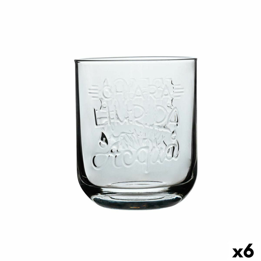 Kozarec Graphica Prozorno Steklo 395 ml (6 kosov)