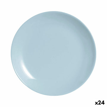 Desertna jed Luminarc Diwali Paradise Modra Steklo 19 cm (24 kosov)