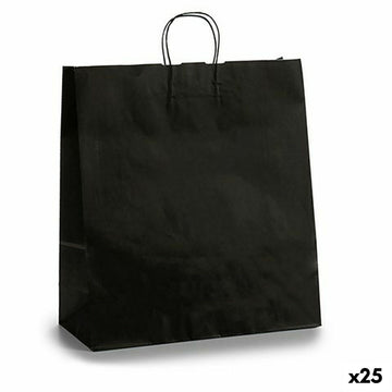 Papirnata vreča Črna 16 x 57,5 x 46 cm (25 kosov)