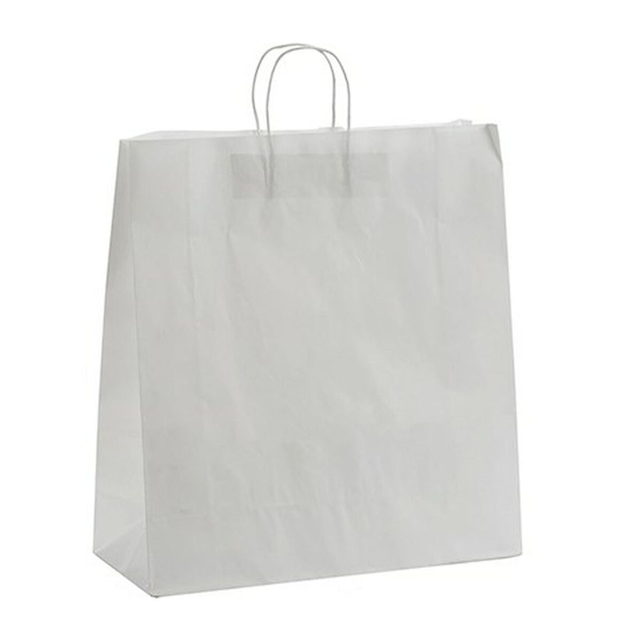 Papirnata vreča 46 x 16 x 59 cm Bela (25 kosov)