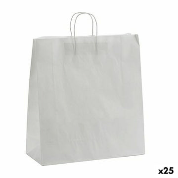 Papirnata vreča 46 x 16 x 59 cm Bela (25 kosov)