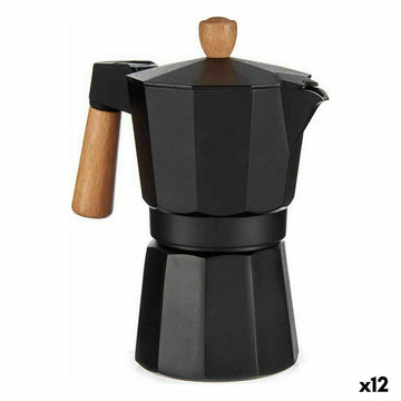 Italijanski Kuhalnik za Kavo Les Aluminij 300 ml (12 kosov)